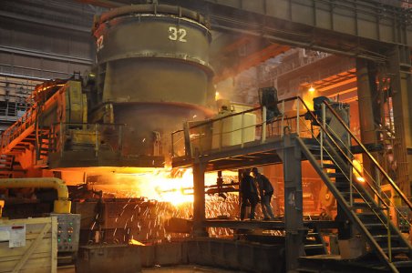 Завод «Іжсталь» закінчив капітальний ремонт сталеплавильного комплексу